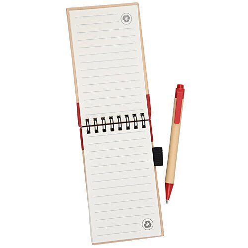 Additional Image 1 - a white notepad with a red pen