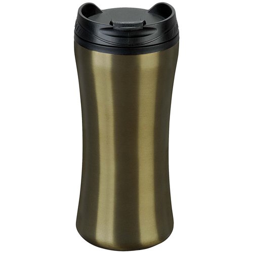 Additional Image 1 - a black and gold tumbler