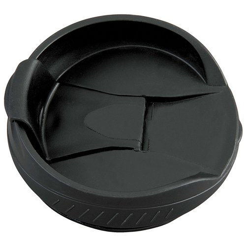 Additional Image 2 - a black round object with a black cover