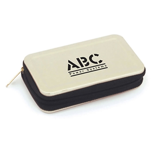 Additional Image 1 - a rectangular object with a black and white cover