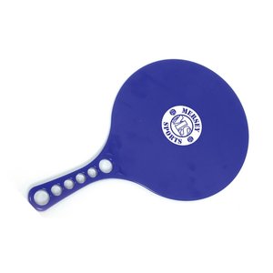 Additional Image 3 - a blue paddle with a white circle