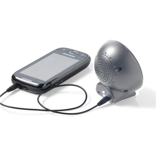 Additional Image 1 - a cell phone charging on a white background