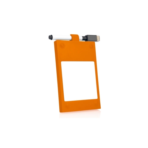 Additional Image 5 - a orange object with a white label