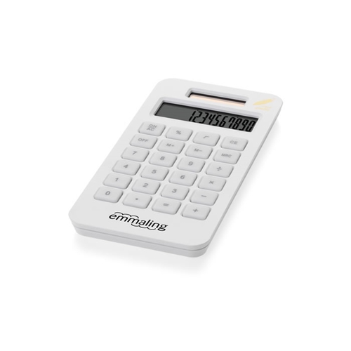Additional Image 1 - a white calculator with a black screen