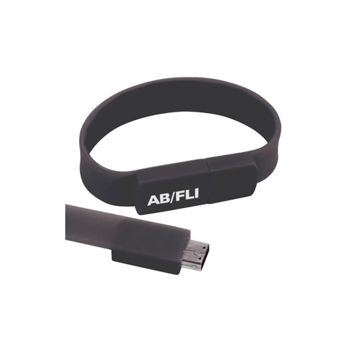 Additional Image 3 - a black strap with a usb cable