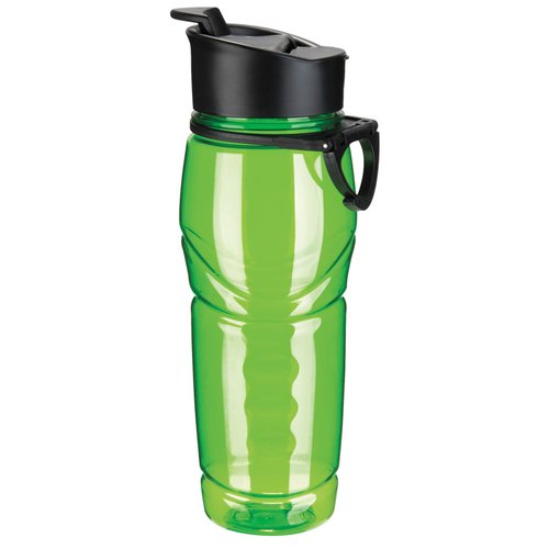 Additional Image 4 - a green water bottle with a black lid