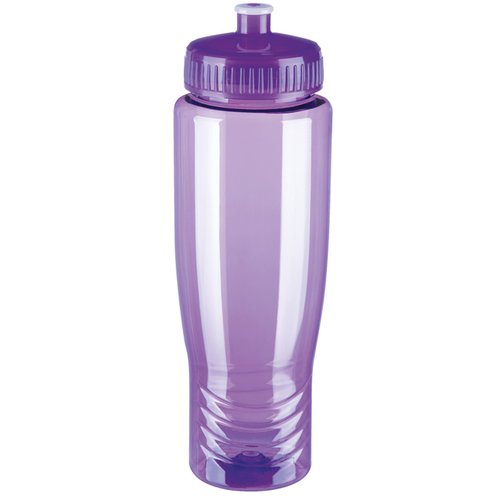 Additional Image 2 - a purple plastic water bottle