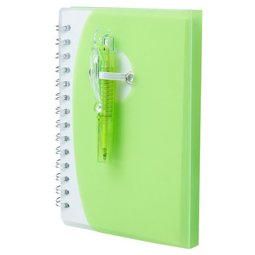Additional Image 2 - a green notebook with a pen