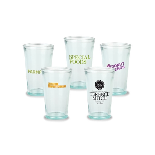 Additional Image 1 - a group of glasses with different colored designs