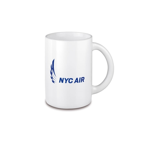 Additional Image 1 - a white mug with blue text