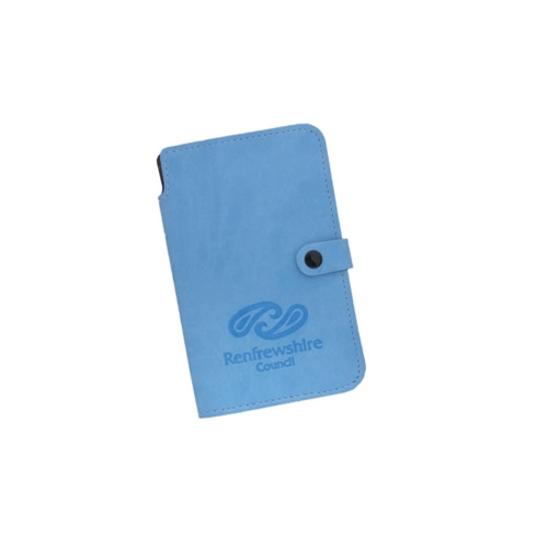 Additional Image 7 - a blue rectangular object with a black circle