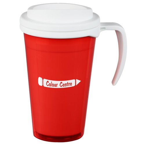 Additional Image 6 - a red cup with a white lid