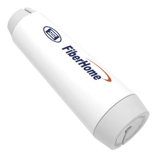 Additional Image 3 - a white tube with a blue and white logo
