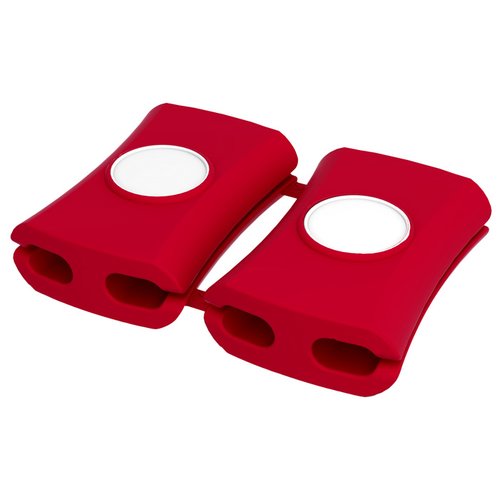 Additional Image 1 - a red pouches with white circles