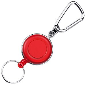 Additional Image 1 - a red key chain with a ring