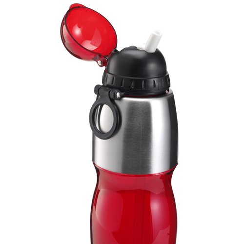 Additional Image 1 - a red bottle with a silver top