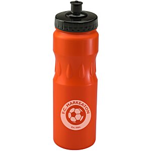 Additional Image 18 - a red water bottle with a black lid