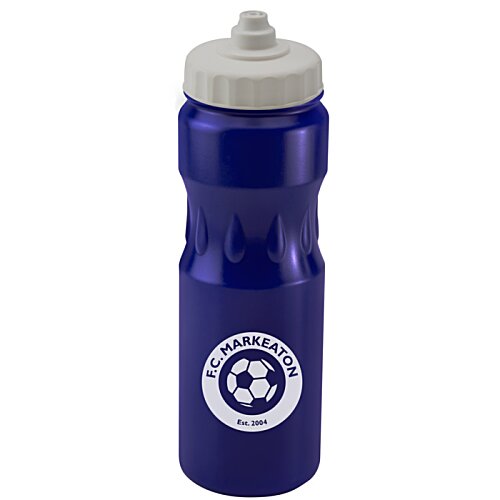Additional Image 16 - a blue water bottle with a white lid