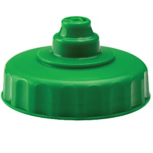 Additional Image 6 - a green plastic lid with a round top