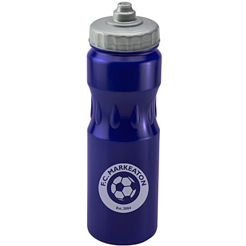 Additional Image 17 - a blue water bottle with a grey lid