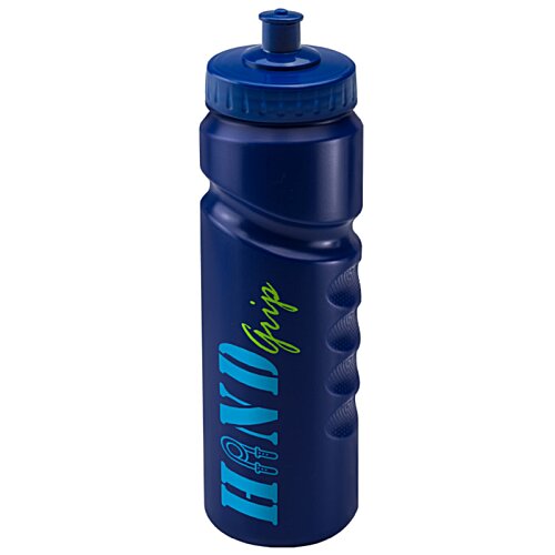 Additional Image 7 - a blue water bottle with a blue lid