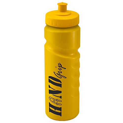 Additional Image 9 - a yellow water bottle with black text