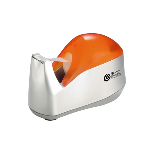 Additional Image 2 - a white and orange tape dispenser