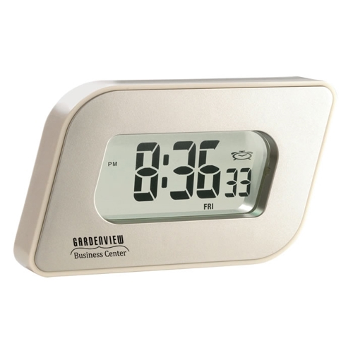 Additional Image 2 - a white digital clock with black numbers