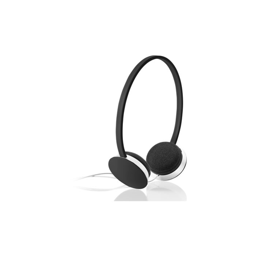 Additional Image 1 - a black headphones on a white background