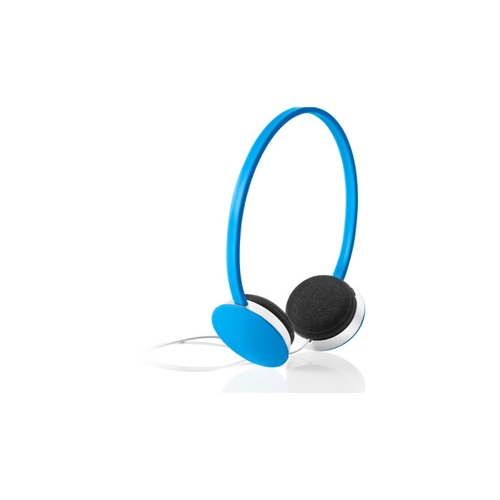 Additional Image 4 - a pair of blue headphones