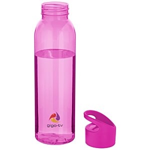 Additional Image 4 - a pink water bottle with a cap