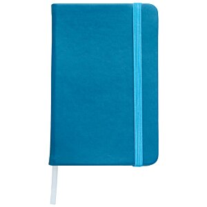 Additional Image 2 - a blue notebook with a white band