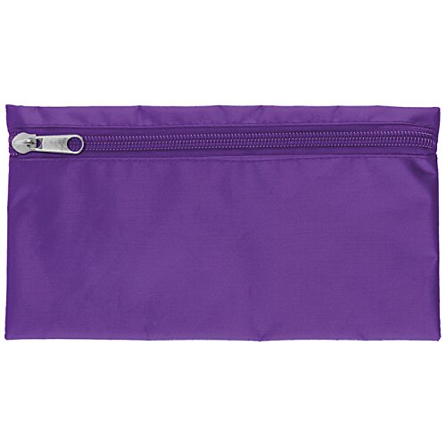 Additional Image 1 - a purple bag with zipper