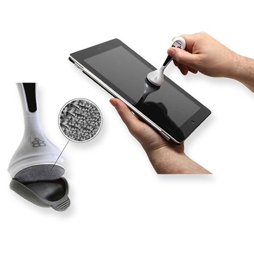 Additional Image 1 - a hand holding a tablet and a brush