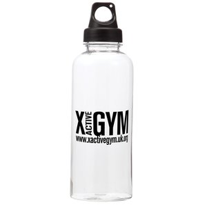 Additional Image 1 - a white water bottle with black text