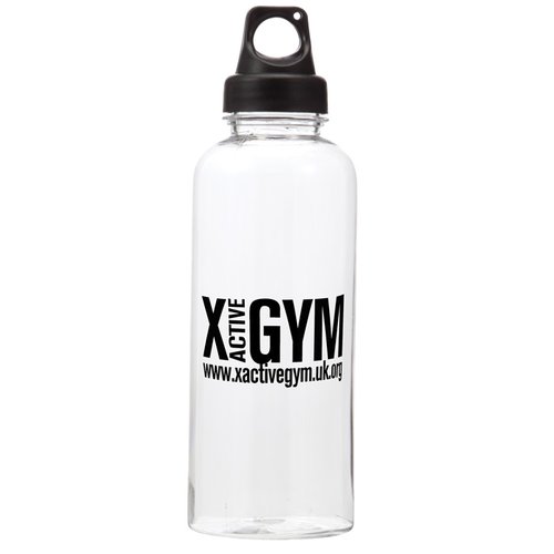 Additional Image 1 - a white water bottle with black text