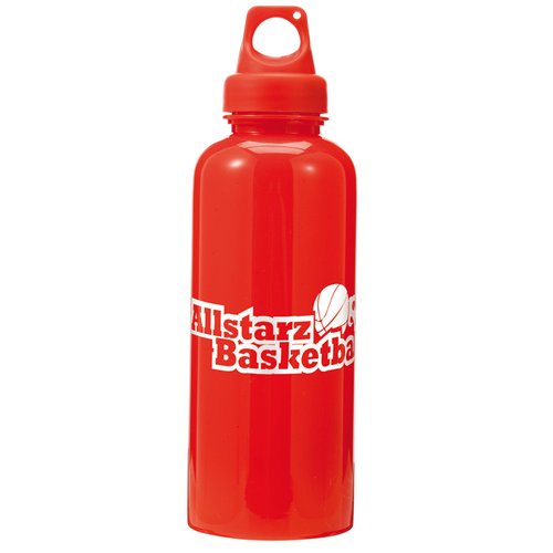 Additional Image 3 - a red water bottle with white text