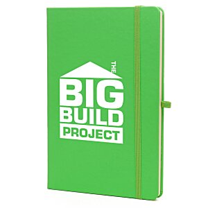 Additional Image 6 - a green notebook with white text