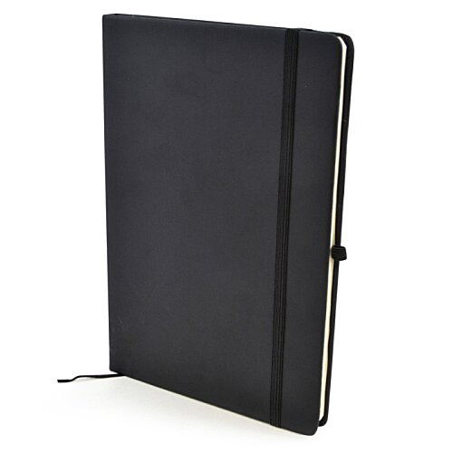 Additional Image 12 - a black notebook with a metal clip