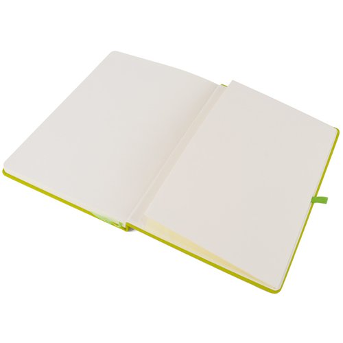 Additional Image 1 - a white notebook with yellow edges