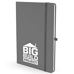 Additional Image 5 - a grey notebook with a logo
