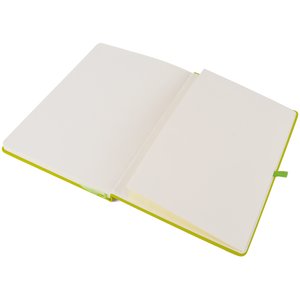 Additional Image 2 - a white notebook with yellow edges