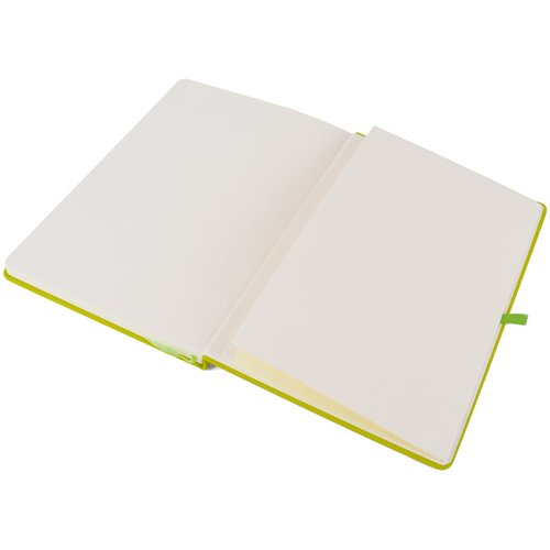 Additional Image 1 - a white notebook with yellow edges