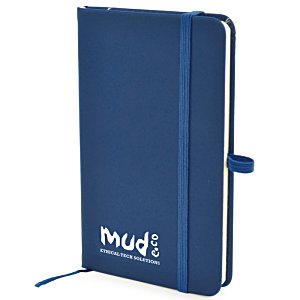 Additional Image 3 - a blue notebook with a strap