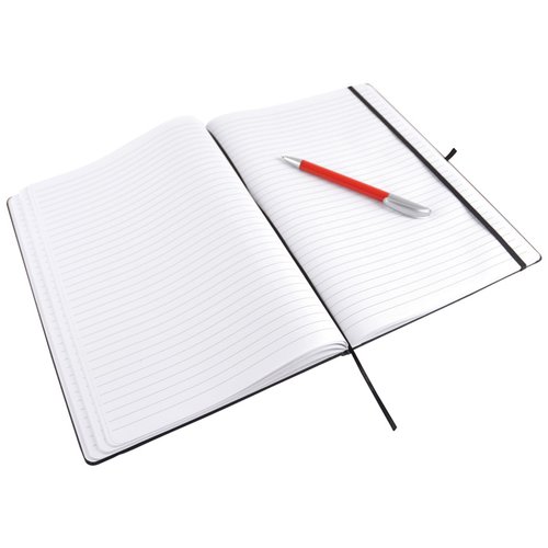 Additional Image 1 - a white notebook with a pen
