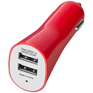 Additional Image 3 - a red and white usb charger