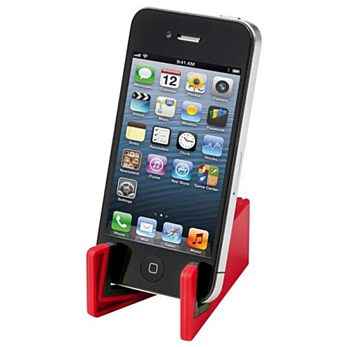 Additional Image 2 - a cell phone in a red stand
