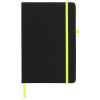 Additional Thumbnail Image 1 - a black notebook with yellow band