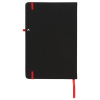 View Image 6 of 9 of Noir A5 Notebook with Curvy Pen - Printed