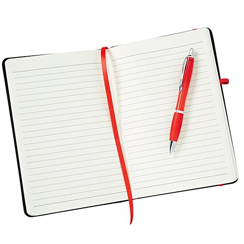 Additional Image 1 - a white notebook with a red pen